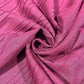 Burgundy Linear Pintuck Linen Blend Dressmaking Quilting Craft Fabric 54" Wide By The Meter