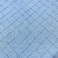Sky Diamond Pintuck Linen Blend  Dressmaking Quilting Craft Fabric 54" Wide By The Meter