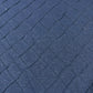Navy Diamond Pintuck Linen Blend Pintuck Dressmaking Quilting Craft Fabric 54" Wide By The Meter
