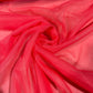 Coral Nylon Stretch Net Fabric Sheer Dressmaking Costume Craft Material 58" Wide By The Meter