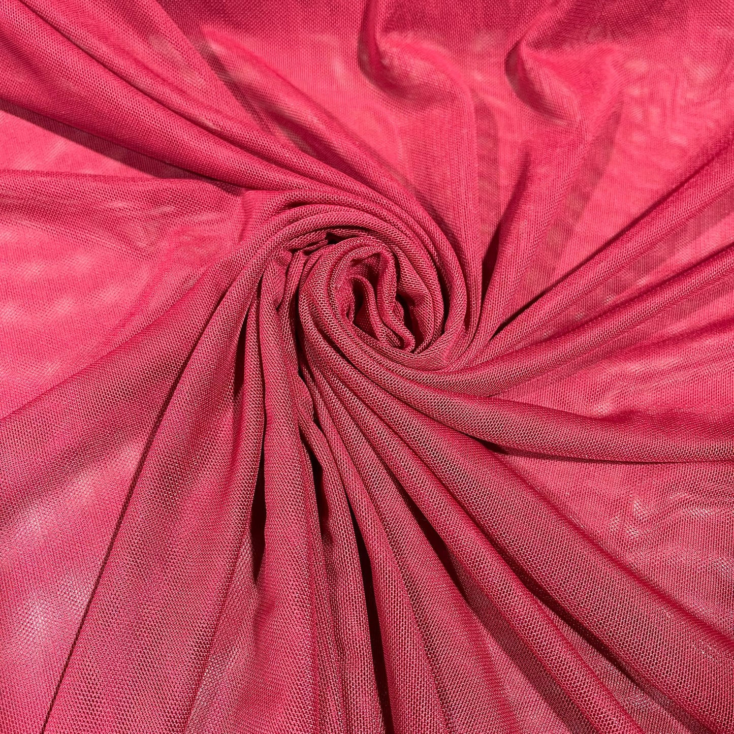 Burgundy Mesh Stretch Net Fabric Sheer Dressmaking Costume Craft Material 58" Wide By The Meter