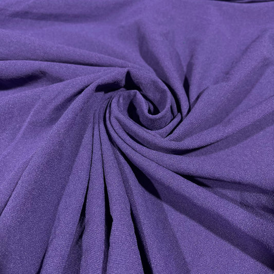 Purple Mesh Stretch Net Fabric Sheer Dressmaking Costume Craft Material 58" Wide By The Meter