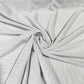 Silver Mesh Stretch Net Fabric Sheer Dressmaking Costume Craft Material 58" Wide By The Meter
