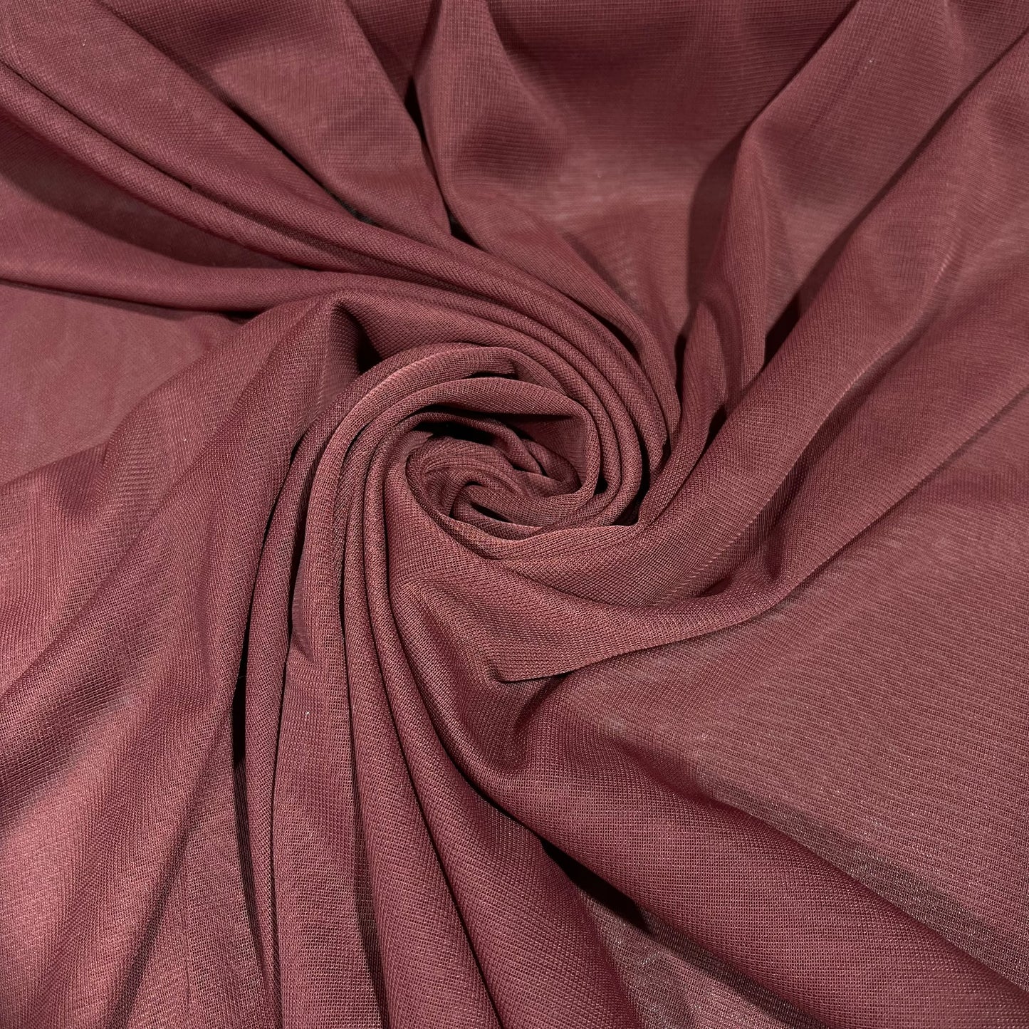 Dusty Terracotta Mesh Stretch Net Fabric Sheer Dressmaking Costume Craft Material 58" Wide By The Meter