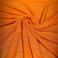Vibrant Orange Mesh Stretch Net Fabric Sheer Dressmaking Costume Craft Material 58" Wide By The Meter