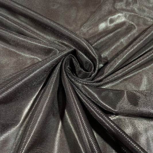 Brown Nylon Stretch Net Fabric Sheer Dressmaking Costume Craft Material 58" Wide By The Meter