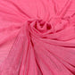 Bright Rose Pink Power Mesh Stretch Net Fabric Sheer Dressmaking Costume Craft Material 58" Wide By The Meter