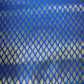 Royal Blue Gold Foil Leaf Banarasi Brocade Bridal, Dressmaking, Costume Fabric 44" Wide By The Meter