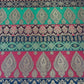 Multicolour - Gold Floral Jacquard Ornamental Banarasi Brocade Bridal, Dressmaking, Costume Fabric 44" Wide By The Meter
