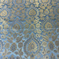 Silver Grey Weave Banarasi Brocade Bridal, Dressmaking, Costume Fabric 44" Wide By The Meter