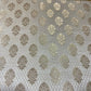 Gold Royal Emblem Banarasi Brocade Bridal, Dressmaking, Costume Fabric 44" Wide By The Meter