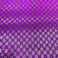 Magenta Daisy Floral Banarasi Brocade Bridal, Dressmaking, Costume Fabric 44" Wide By The Meter
