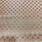 Rose Gold Daisy Floral Banarasi Brocade Bridal, Dressmaking, Costume Fabric 44" Wide By The Meter