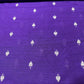 Purple Ace of Spades Print Raw Silk Dupion Dressmaking Craft Fabric 44" Wide By The Meter