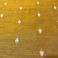 Mustard Gold Ace of Spades Print Raw Silk Dupion Dressmaking Craft Fabric 44" Wide By The Meter