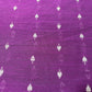 Orchid Purple Ace of Spades Print Raw Silk Dupion Dressmaking Craft Fabric 44" Wide By The Meter