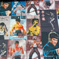 Bruce Lee Posters Printed Digital 100% Cotton Dressmaking Costume Craft Fabric 44" Wide By The Meter