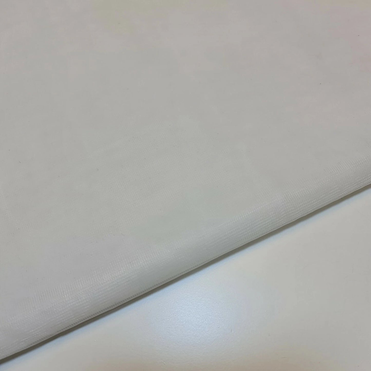 White Plain Power Mesh 4 Way Stretch Fabric Dress Craft Costume Material 58" By The Meter
