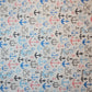 White Nautical 100% Cotton Organic Craft Dress Quilting Fabric 44" By The Meter