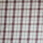 Red White Double 100% Cotton Tartan Check Plaid / Stripe Dress Fabric Craft Quilting Material 58" By The Meter