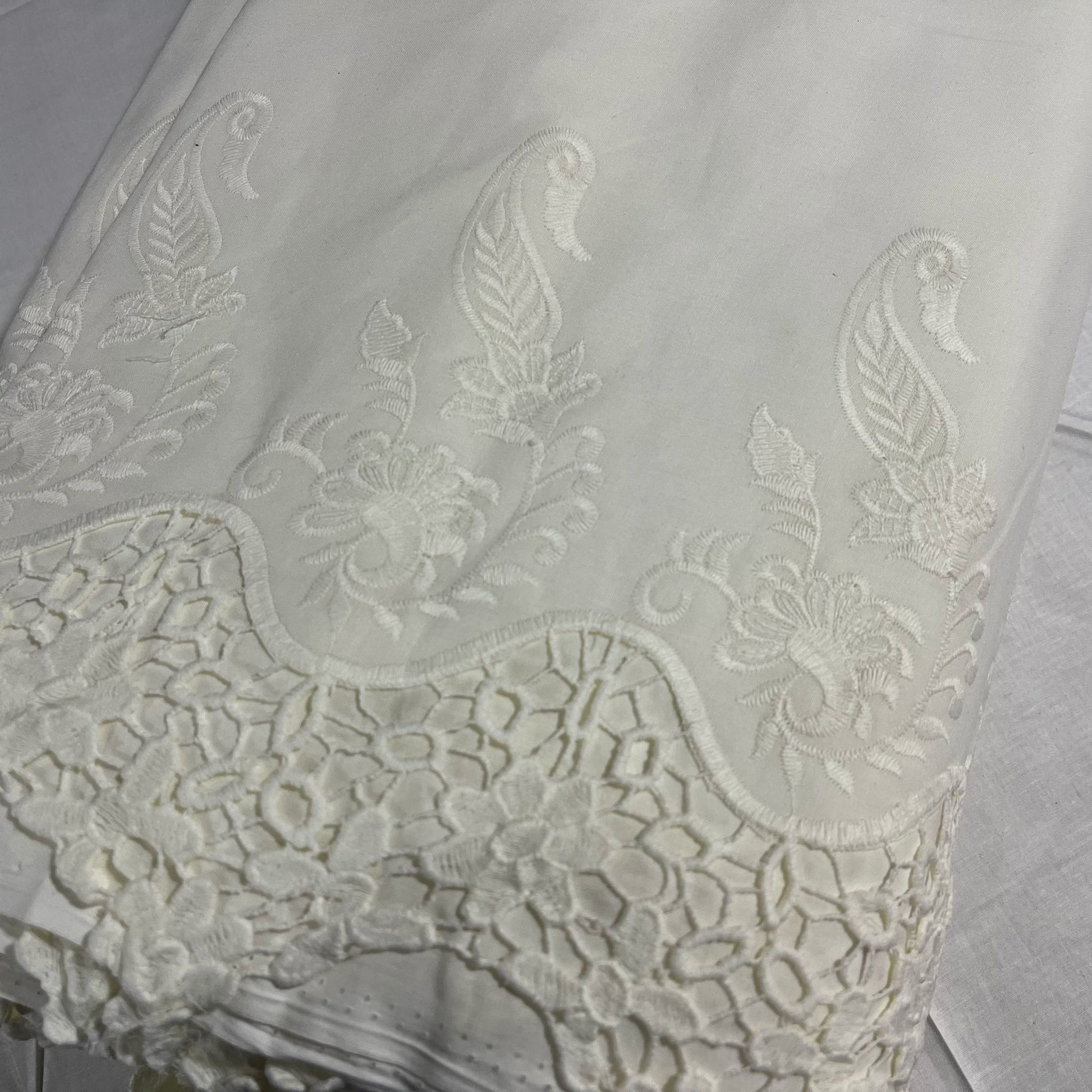 Cotton Floral Embroidery Fabric Lace Broderie Anglaise Dress Craft Mat I Need Fabrics Cotton Floral Embroidery Fabric Lace Broderie Anglaise Dress Craft Mat I Need Fabrics