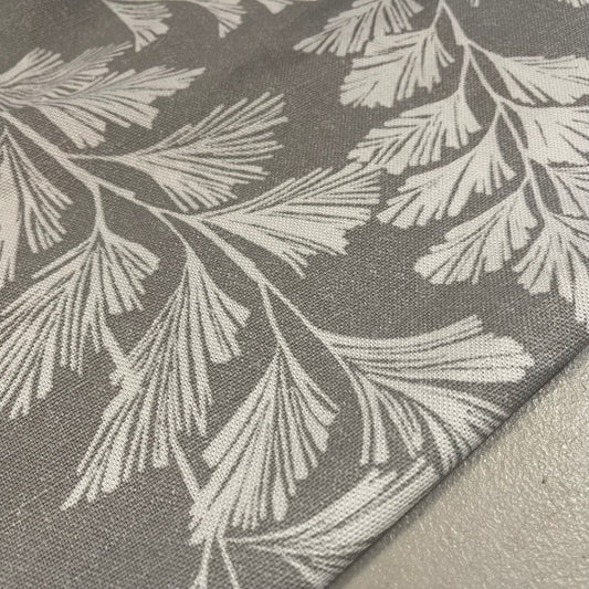 Grey Wildflower Meadow Laura Ashley Canvas Fabric Dressmaking Craft Material 150cm Wide By The Meter