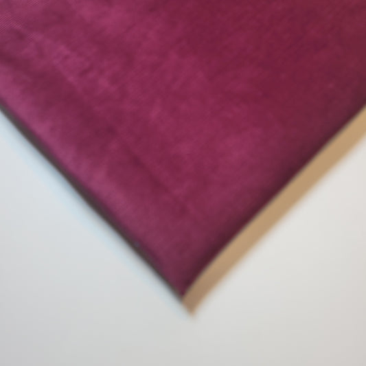 Weinroter Blumenstoff, 100 % Baumwollkordel, gewebter Samtcordstoff, Polsterstoff, Kleidermaterial, 147,3 cm