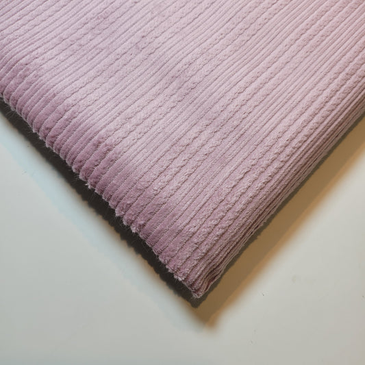 Winterrosa, 100 % Baumwollkordel, gewebter Samt-Cordstoff, Polsterstoff, Kleidermaterial, 147,3 cm