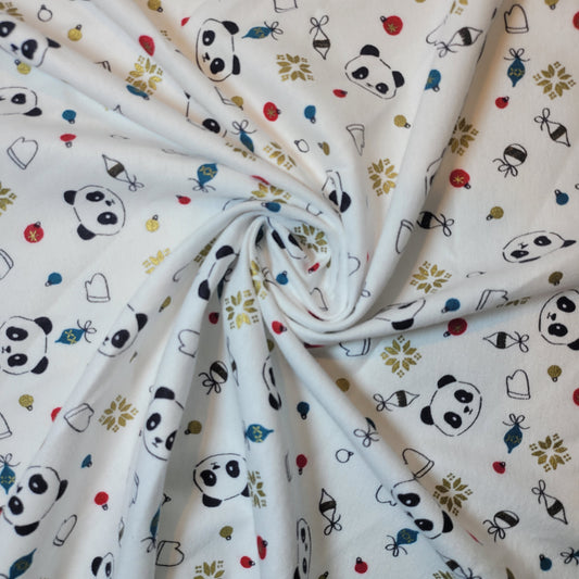 44" Bedruckter hochwertiger weicher Flanellstoff aus 100 % Baumwolle mit Ring-/Herz-/Geldbörsen-/Musik-Aufdruck