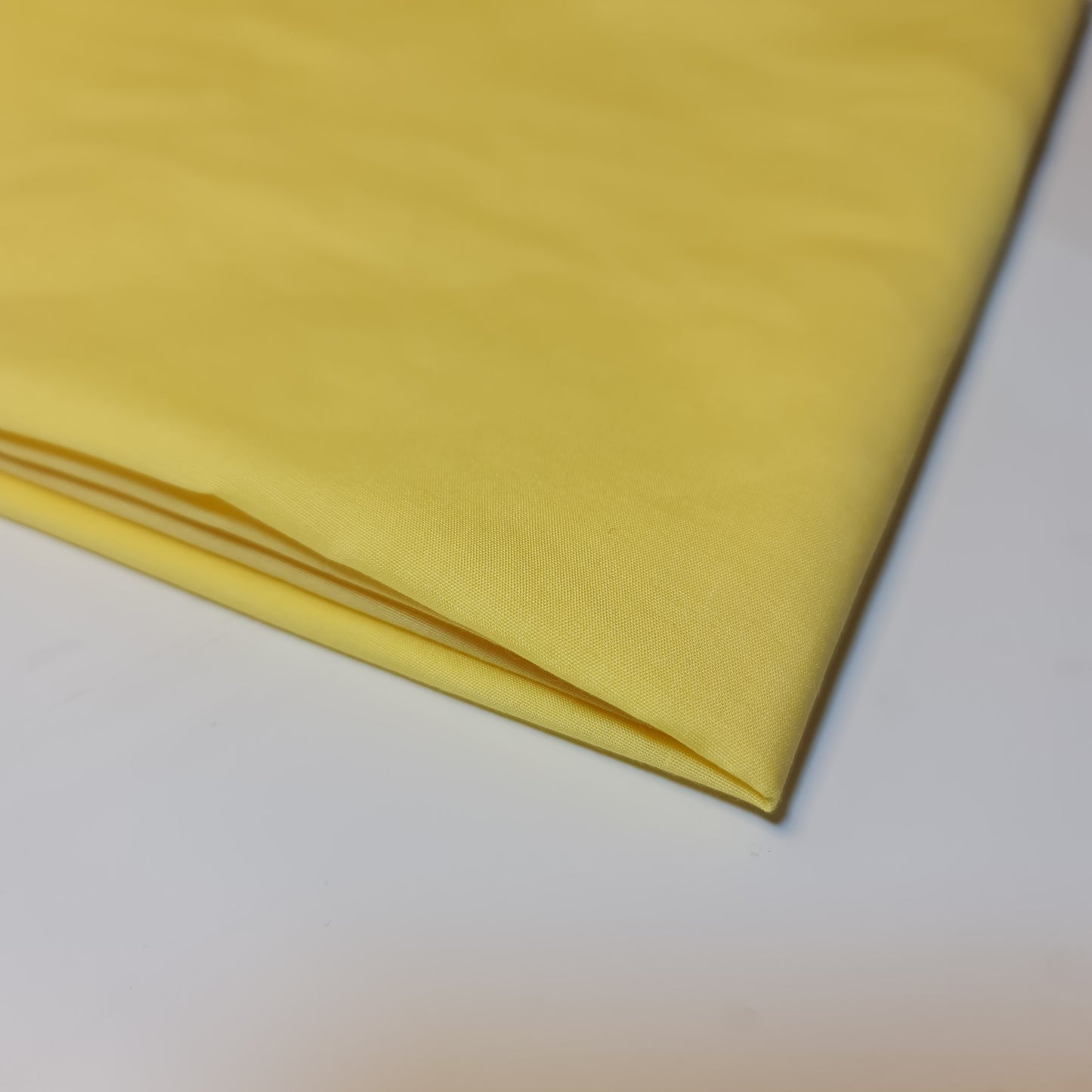 Canary Yellow  44" Wide Premium Quality Polycotton Plain Dyed fabric Lining Dressmaking Draping Decoration Material Fabric