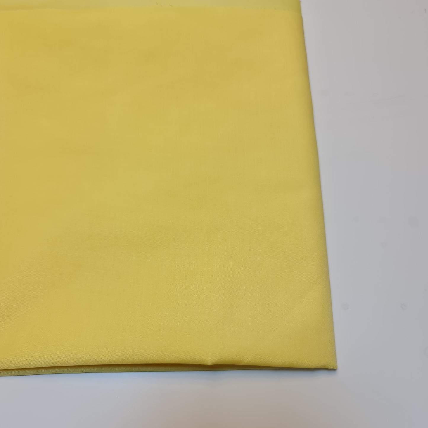 Canary Yellow  44" Wide Premium Quality Polycotton Plain Dyed fabric Lining Dressmaking Draping Decoration Material Fabric