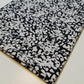 Black White Spots Bubble Crepe Material Polyester Dress Craft Drape Fabric 58" By The Meter