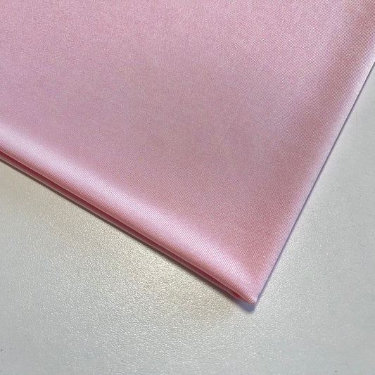 Baby Pink Plain ITY Lycra Elastane 4 Way Stretch Spandex Jersey Dress Craft Fabric 58" By The Meter