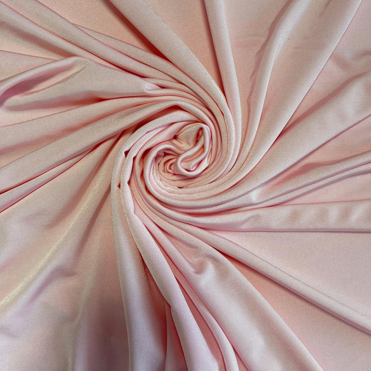 Baby Pink Plain ITY Lycra Elastane 4 Way Stretch Spandex Jersey Dress Craft Fabric 58" By The Meter