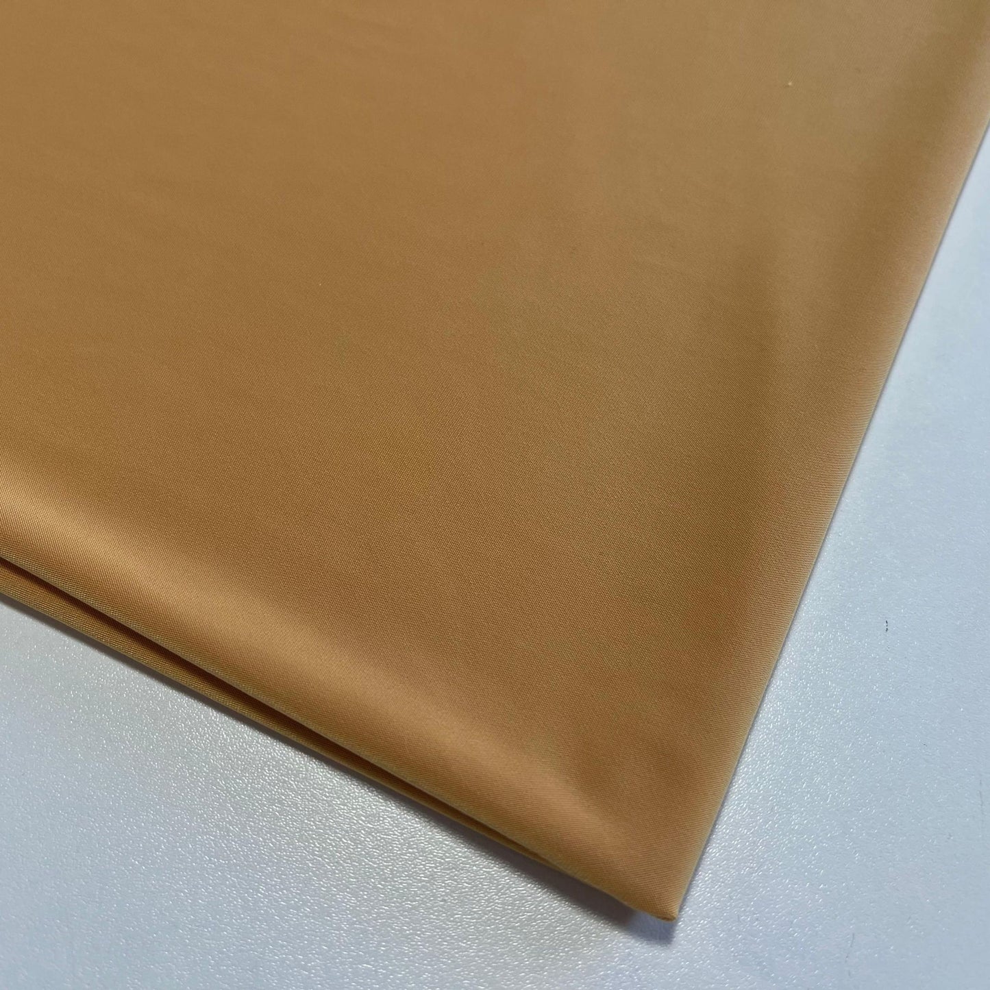 Beige Gold Plain ITY Lycra Elastane 4 Way Stretch Spandex Jersey Dress Craft Fabric 58" By The Meter