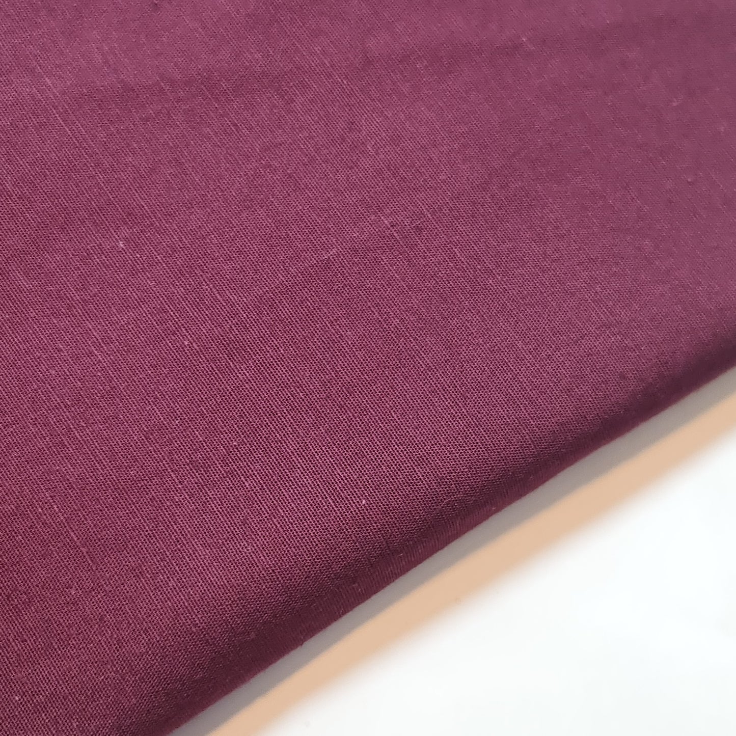 Koralle, einfarbig, 100 % Baumwolle, Leinen, Stoff zum Basteln, Kleider, Quilten, Material, 147,3 cm, Meterware