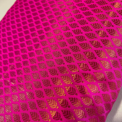cerise pink brocade fabric uk