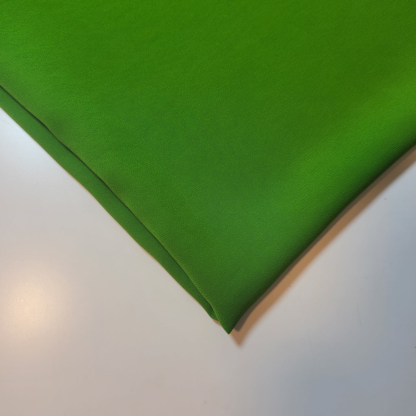 Emerald Green Chiffon Sheer Fabric Plain Soft Polyester Wedding Arch Dress Craft Material 44" By the Meter