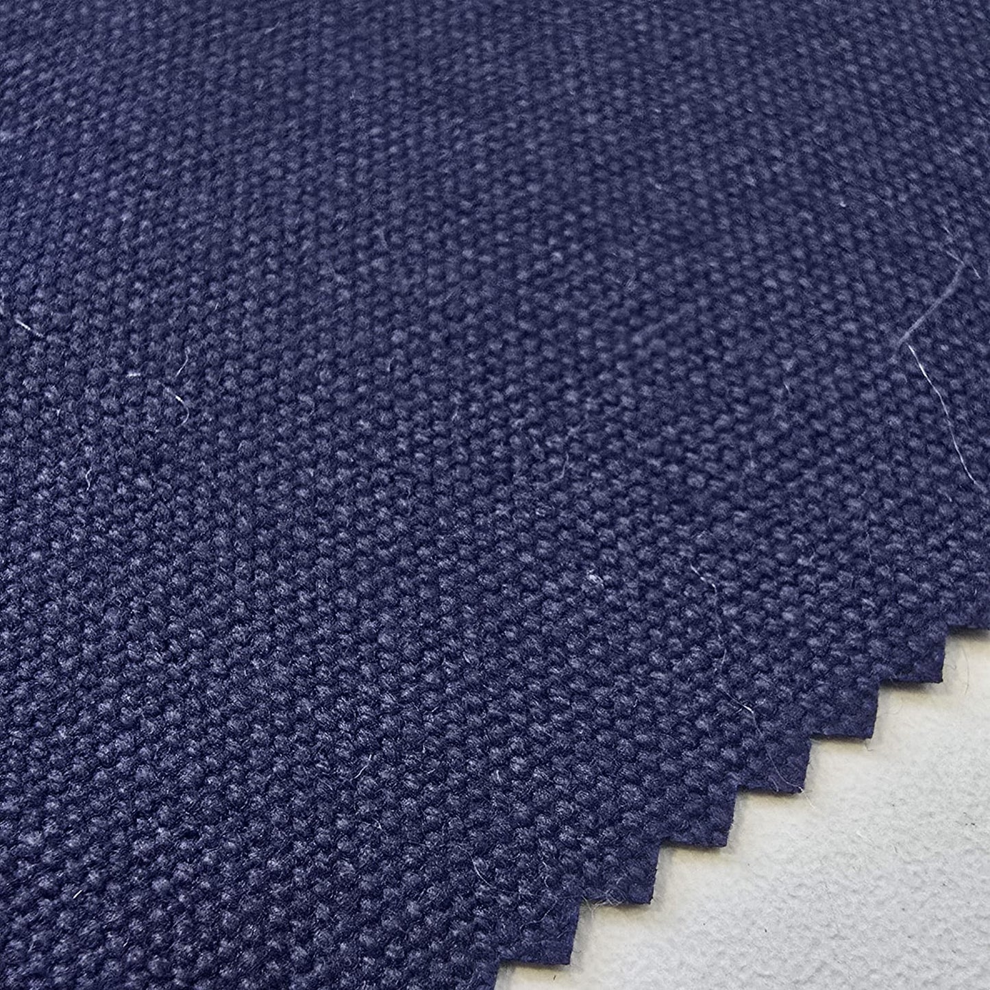 Navy Blue Extra Heavy Canvas Fabric 100% Cotton Upholstery Weight Quality 148cm wide
