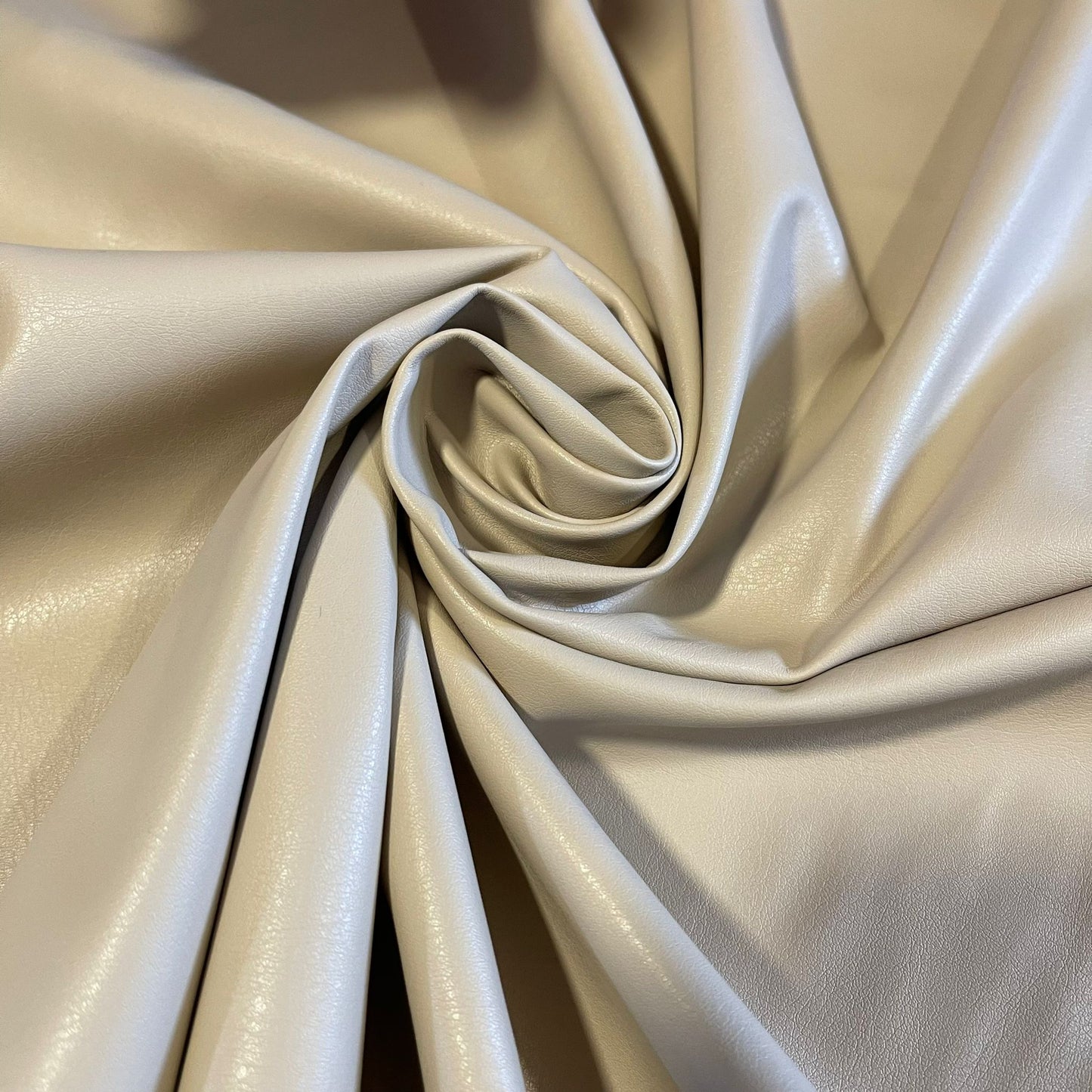 Nude Plain Leather PVC Spandex Latex Stretch Dress/Craft Fabric 58" By the Meter