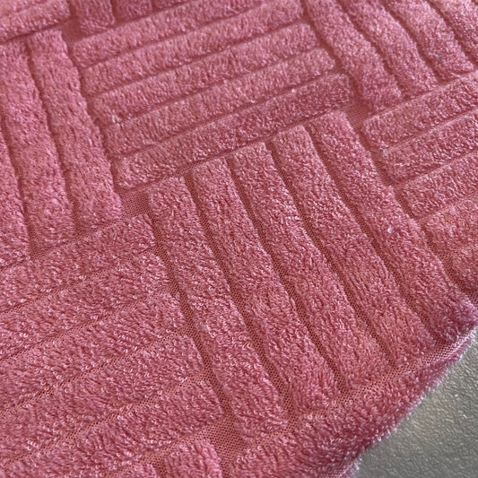 Towelling Fabric Textured Terry Cloth Soft Absorbent Towel Craft Material 58" Wide By The Meter