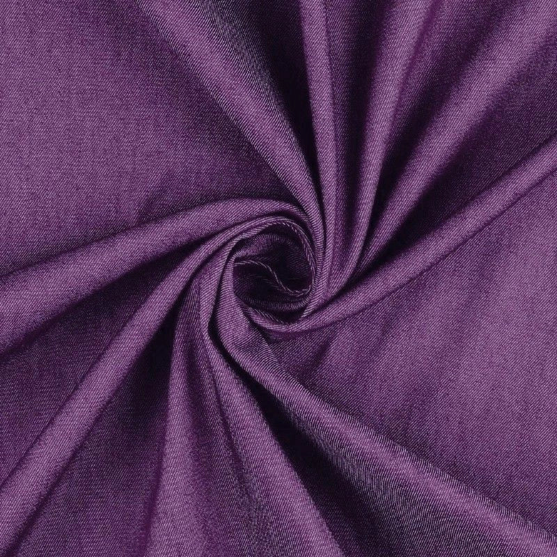 Purple 100% Cotton 10oz Denim Fabric 58" Wide | Sold by the Meter