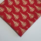 red christmas fabric by the metre