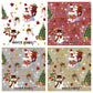 Polka Dot / Star Pattern PVC Vinyl Tablecloth Fabric – 58" Wide, Waterproof, Easy-Clean Party/Event Material By The Meter