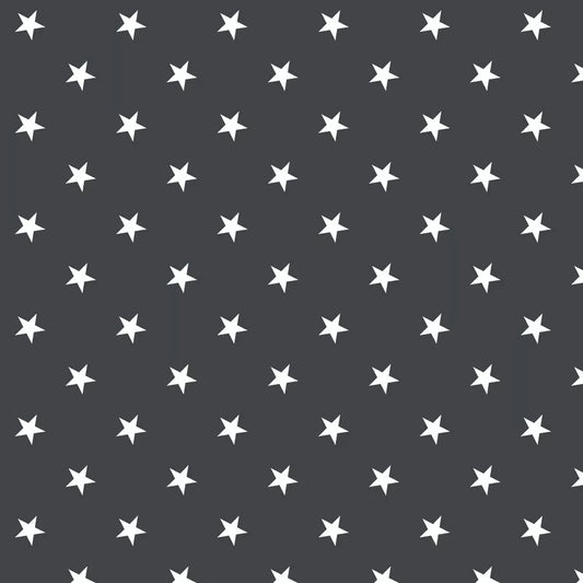 Polka Dot / Star Pattern PVC Vinyl Tablecloth Fabric – 58" Wide, Waterproof, Easy-Clean Party/Event Material By The Meter