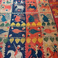 Polyester Raw Silk Material Freda Kahlo Dress Craft Quilting Fabric 44" By The Meter