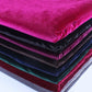 Luxurious Soft Velour Velvet Fabric Plain Stretch Dress Craft Material 58" Wide By The Meter