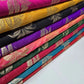 Floral Gold Jacquard Banaras Brocade Dress Craft Fabric 44" Wide By The Meter