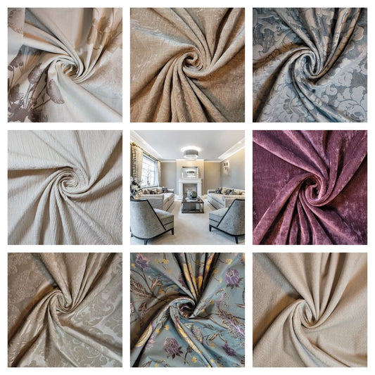 60+Designs Upholstery Fabric Soft Furnishing Curtain Sofa Interior Decor Material 58" By The Meter