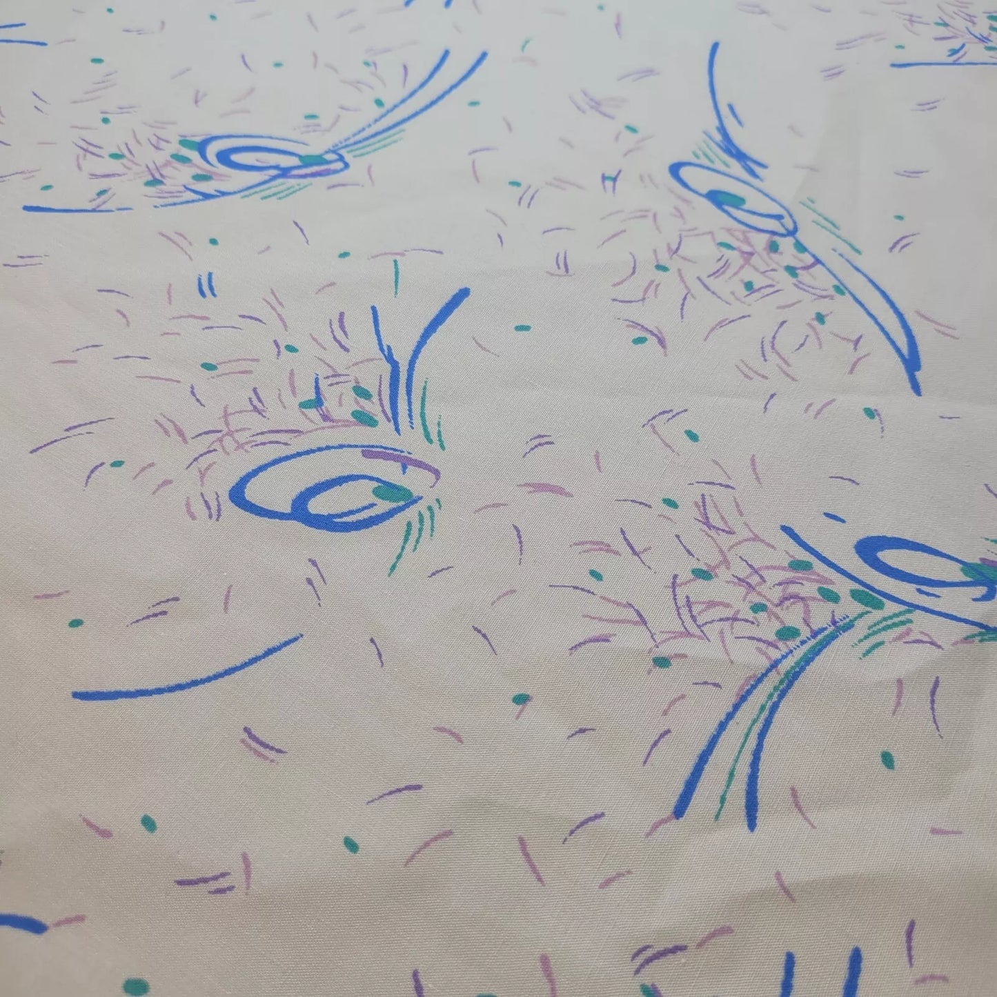 100% Cotton Vintage Material Novelty Floral Dress Craft Quilting Fabric 44" Wide By The Meter